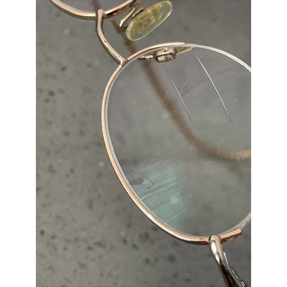 Lauren Hutton Eyeglasses Frames ONLY L065 Shell Flex Hinge 49-19-130 half rim